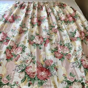 Drapes Peony Flower Bouquets Vintage Drapes Pink Western Textiles